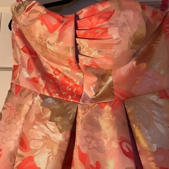 NAF NAF Le Grand Merchant Look strapless party prom dress - Picture 3 of 7